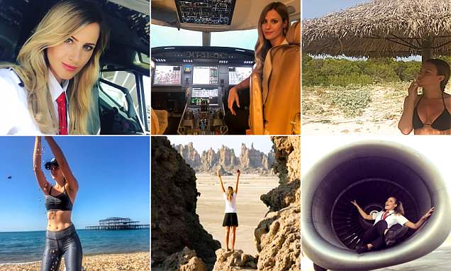 Bintang Instagram, Penata Rambut yang Alih Profesi jadi Pilot Komersial